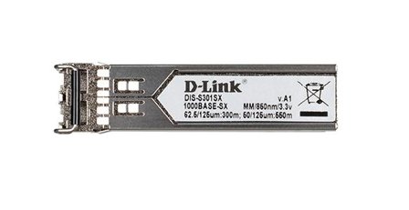 D-LINK DIS S301SX - SFP (mini-GBIC) transceivermodul - 1GbE