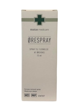 Matas Medicare Ørespray 15 ml, Medicin & Pleje, Ører, Ørerens