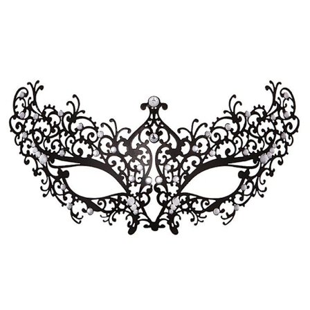 Maskerademaske til kvinder Metal Venetiansk Cosplay Maskerade Maskeret Ball Fancy Party