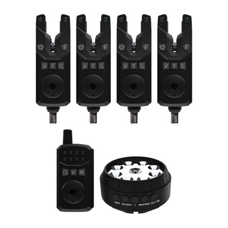 Sonik SKS2 Alarm Set 4+1 + Bivvy Lamp