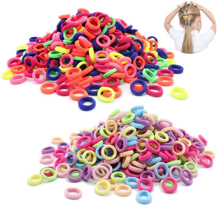 Baby Girls Mini Hair Bobbles Farverige Hår Scrunchies Børn 2