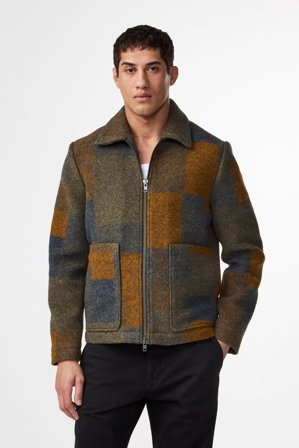 NN.07 Gael Jacke Herren Multi Wollmix
