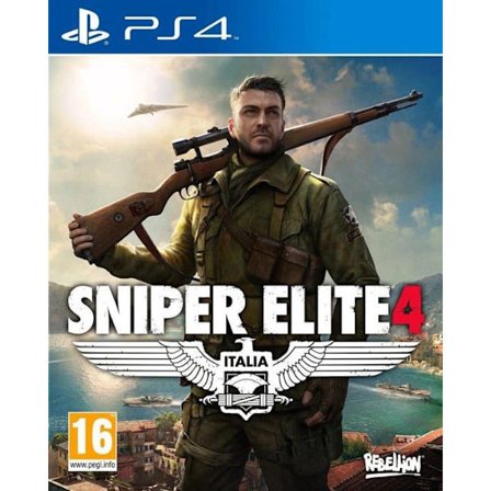 Videospil - Sniper Elite - Sniper Elite 4 - PS4 - Action - Taktisk - Italiensk modstand