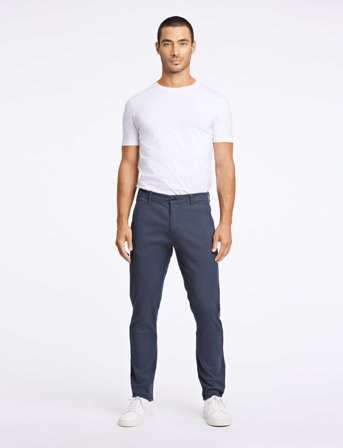Lindbergh Superflex Chino Pants - Navy - 34 x 34