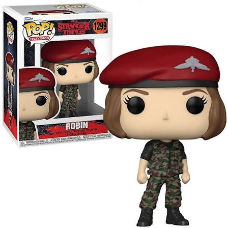 Hunter Robin Stranger Things Pop! TV Vinyl Figur