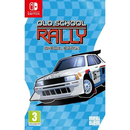 OLD SCHOOL RALLY - Specialutgåva - Nintendo Switch-spel