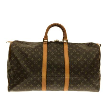 Louis Vuitton Vintage Pre-owned Polyester resvskor brun, unisex Vintage Väskor, unisex, Storlek: ONE SIZE