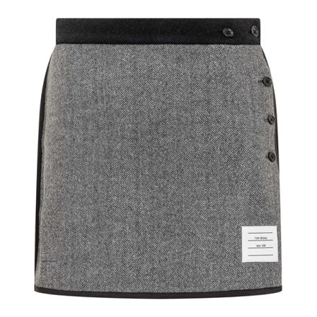 Thom Browne, Short Skirts Szary, Kobieta, Rozmiar: S