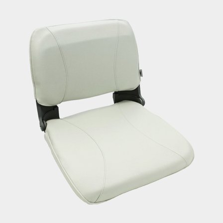 Folding boat seat ESM SS48, 50 x 42 x 49 cm, light grey