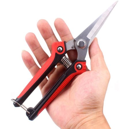 Raka Beskärningssaxar, Floristsaxar, Multifunktionella Trädgårdssaxar kompatibla för Arrangemang av Blommor, Trimning av Växter och Skörd av Örter, 