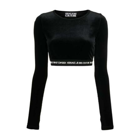 Versace Jeans Couture, Blouses Zwart, Dames, Maat:XS