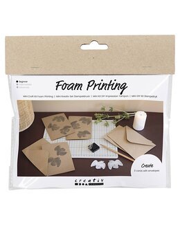 Hobbysett Mini Stempeltykt Kort med Duer - Creativ Company