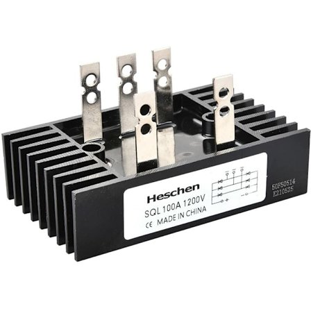 Effektiv Strømkonverteringsekspert, Trefaset Broretter Giver Stor Overstrømskapacitet og Høj Pålidelighed, Diodemodul med Køleplade