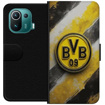 Kompatibel Tegnebogsetui til Xiaomi Xiaomi Mi 11 Pro Farverigt abstrakt puslespillsmønster, der symboliserer fællesskab, mangfoldighed og kreativite