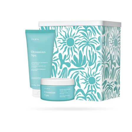 Pupa Oceanian Spa Kit Latte Doccia Nutriente + Scrub Detergente