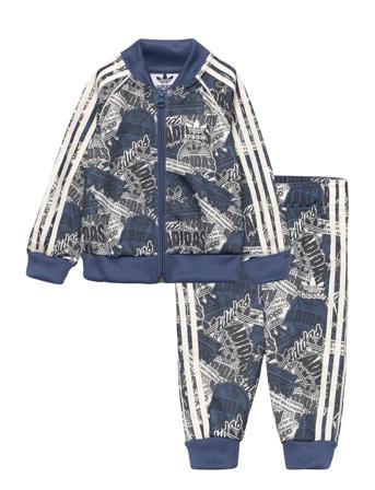 Allover Print Tracksuit Sets Tracksuits Sininen Adidas Originals