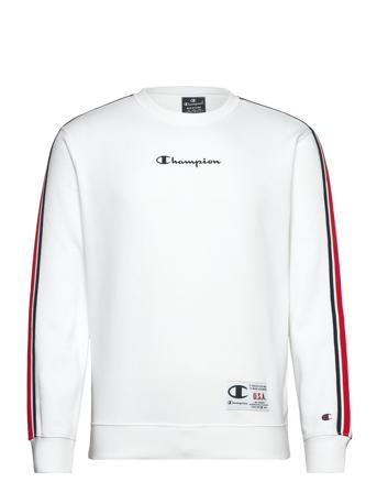 Crewneck Sweatshirt Sweat-shirt Genser Hvit Champion*Betinget Tilbud