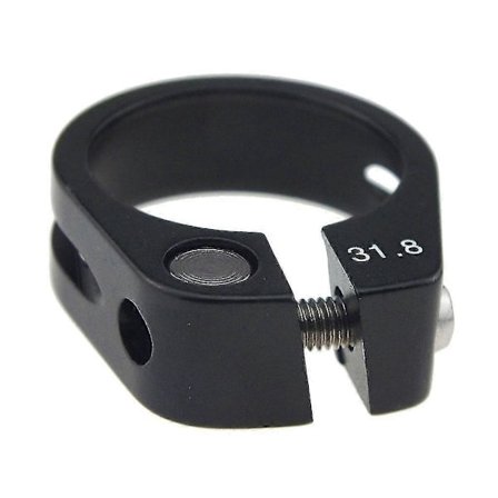 31,8 mm sadelstolpsklämma rörklämma snabbkoppling mountainbike landsvägscykel del svart