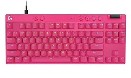 Logitech Pro X TKL Rapid (Nordic) kablet spilltastatur - analoge brytere
