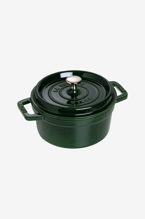 Staub - Gryde La Cocotte rund 22 cm, 2,6 l - Grøn - Gryder & kasseroller - Fra Homeroom