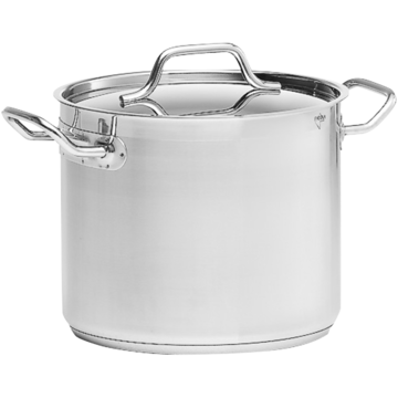 Kittel Hög med Lock Patina