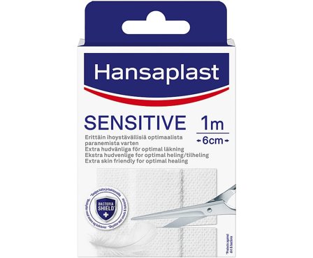 Hansaplast Plaster Sensitive 10 stk, Medicin & Pleje, Plastre, Sårplastre