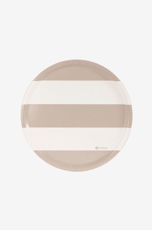 Rotor design - Rund bakke Stripes - Beige - Bakker - Fra Homeroom