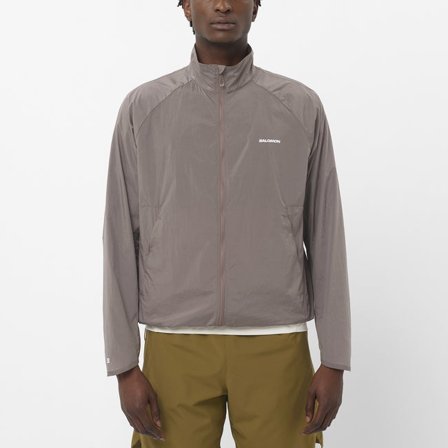 Salomon - Giacca antivento da uomo Shakeout Fly - Iron