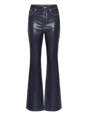 Gzpiper Hw Flared Jeans Navy Gestuz