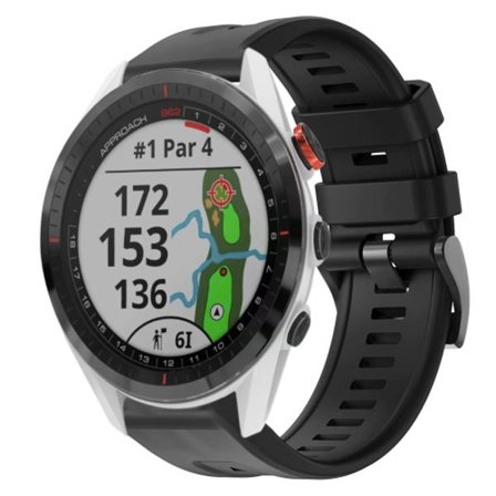 För Garmin Approach S62 metallspänne i enfärgad watch