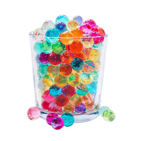 5000 Vattenpärlor 5 färger 0,8-1 cm
