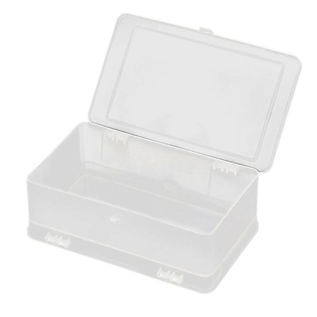 Dubbelsidig förvaringslåda för nagelkonst, förvaringsbox för nagelpennor, för borr, strass-tillbehör, tom behållare, transparent, två lager