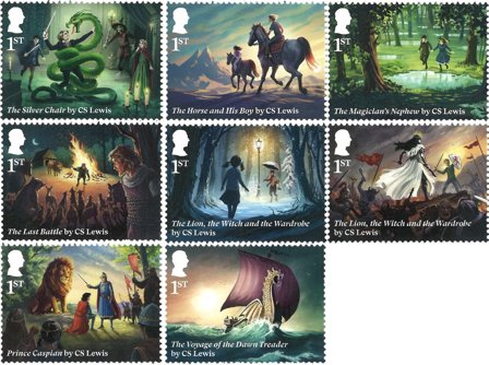 England - Narnia - Postfrisk sæt 8v