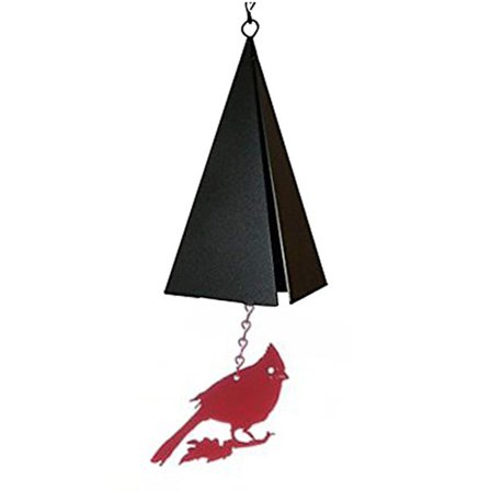 Tretone Vindklokke med Kompasrose Udendørs Have Plæne Veranda Klokkespil Ornament