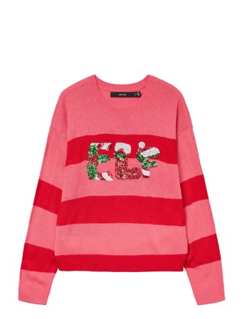 Vero Moda | Vmelf Ls O-Neck Pullover Xmas | XS
