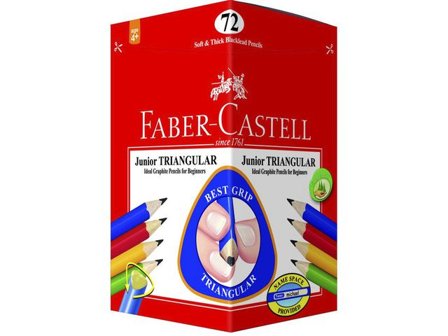 Faber-Castell Faber-Castell Blyertspenna Junior 2B 72/fp - Lyreco - Skola och förskola - Pennor och tillbehör - Blyertspennor