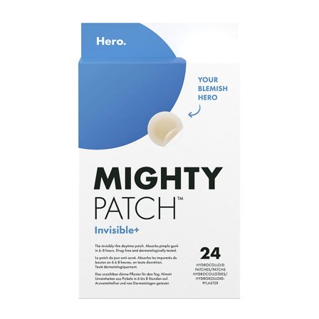 Hero Mighty Patch Invisible+ Invisible 24 stk, Skincare, Masker, Pimple Patches