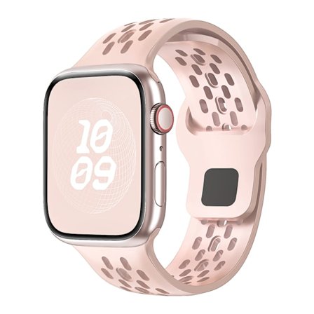 Silikonarmband för Apple Watch Armband 45mm 41mm 44mm 49mm 40mm 38 42mm 46mm armband correa iwatch Serie 10 9 8 7 6 5 3 SE Ultra