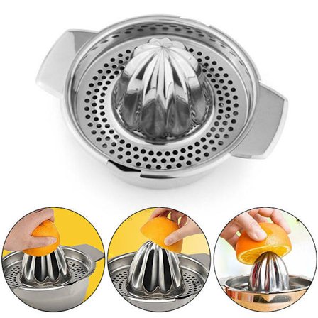Rustfritt stål Sitrus Sitron Appelsinpresse Juicer Hånd Manuell Presse Kjøkkenverktøy