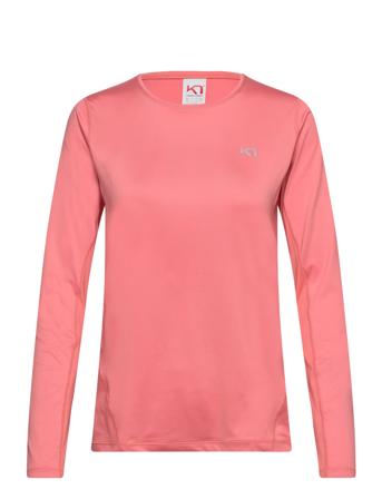 Nora 2.0 Long Sleeve Sport T-shirts & Tops Long-sleeved Coral Kari Traa