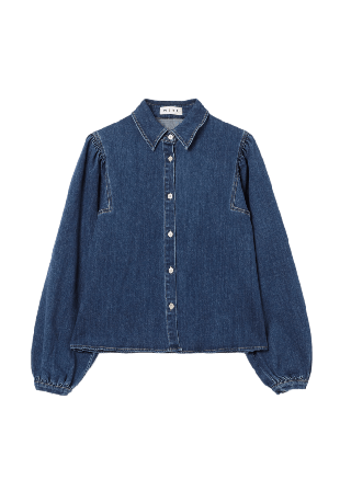 Wera Jeansblus HALO Blusar Blå 34