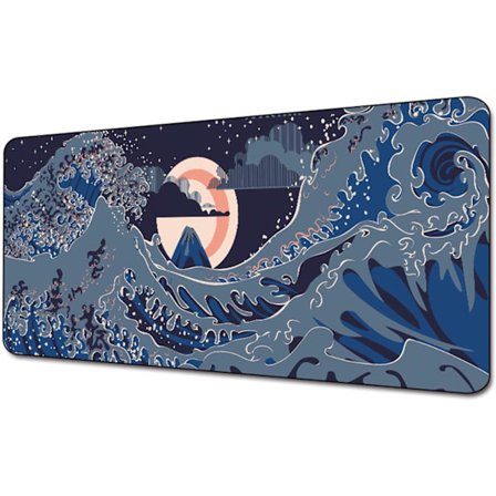 XXL Spelmusmatta - Stor HD - 700 x 300 x 3 mm - Skrivbordsmatta - w