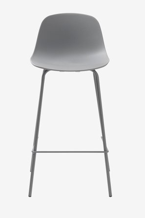 Håum - BarStol Karlstad 2-pak - Grå - Barstole & -taburetter - Fra Homeroom