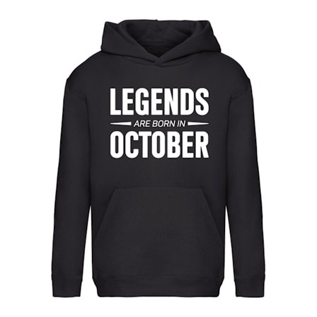 Legends Are Born In October - Hettegenser / Genser - BARN
