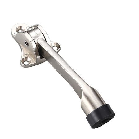 Dörrstopphållare i zinklegering Dörrstöd Gummi Fällbar Dörrstopp