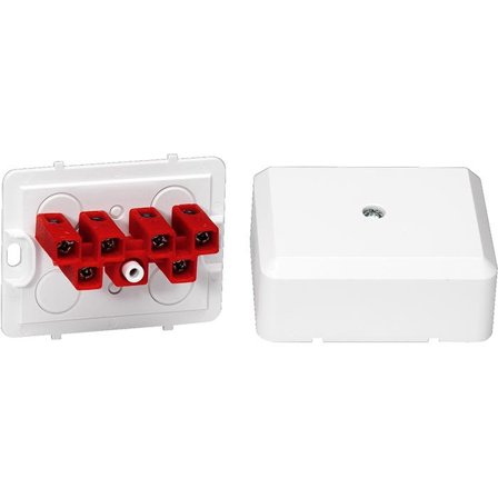 Schneider Electric Mureva TED-002 Kopplingsdosa med 6-polig skruvplint, Installationsmaterial