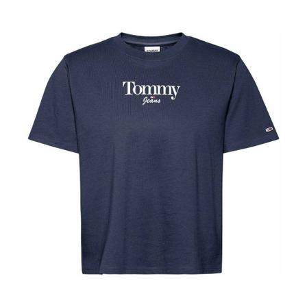 Tommy Hilfiger T-shirt , Blauw , Dames , Maat: S