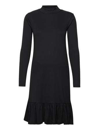 Mlrosina L/S Jrs Abk Dress A. Dresses T-shirt Dresses Sort Mamalicious