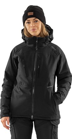 Arbetskläder Fristads Dam Vinterjacka stretch 4884 GLS, dam, Svart