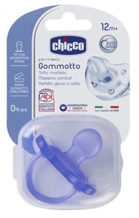 Chicco Succhietto Physio Silicone Verde 12m+